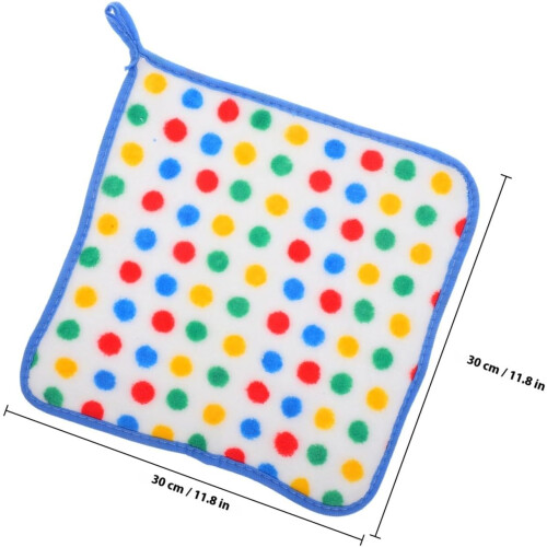 5 Geschirrtücher, Küchentücher, weiche Textur, Polyester-Waschlappen 1