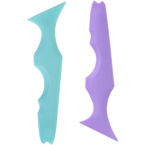6-teiliges Set Silikon-Eyeliner-Schablonen, wiederverwendbare Eyeliner-Vorlage 2