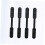 Lot de 4 attaches élastiques pour masque, boucles pour cordon d'oreille, rallonge de sangle étrangleuse 5