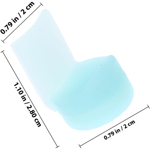 5pcs Silicone Clarinet Thumb Protector Finger Covers Antislip Texture Sturdy Rest Cushions 1