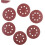50pcs 8 Hole 5 Inch Hook and Loop Sanding Discs 100 Grit Circular Pads 2