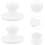 4pcs Lunch Box Air Hole Plug Silicone Seal Plug Flexible Good Sealing Function White Accessories 8