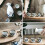 Set da sake in ceramica giapponese, composto da 5 pezzi con delicate teiere smaltate. 4