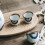Set da sake in ceramica giapponese, composto da 5 pezzi con delicate teiere smaltate. 5