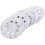 50pcs Hook and Loop Sanding Discs Grit Sandpaper Circular Pads for Sanders 7