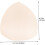 5pairs Exposure Chest Pad Inserts Padding for Bras Inserts Triangle Shape Cup Liner for Sports 2