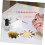 6 stk. neglekunstmal i rustfritt stål, fransk tippguide, manikyrtool 3