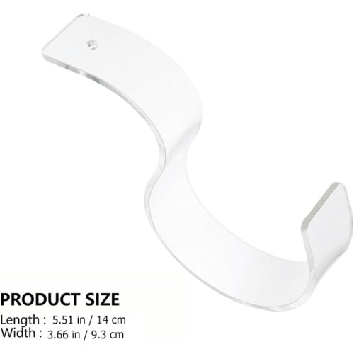 5pcs Creative Acrylic Belt Display Stand Belt Storage Rack Delicate Design 1