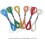 6pcs Metallic Embroidery Thread Set for DIY Projects and Goldwork, Assorted Color Polyester Floss 2