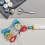 6pcs Metallic Embroidery Thread Set for DIY Projects and Goldwork, Assorted Color Polyester Floss 7