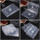 12pcs DVD Box CD Storage Case Plastic Protective Dust Prevention Organizer 8