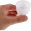 6pcs Reusable Boiled Egg Cups White Pp Material Multiperson Use Chicken Egg Holders 3