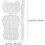 6Pcs Plastic Grid Sheets for Bag Making, Crochet DIY Crossbody Bag Material 2