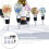 DIY Bottle Stoppers Decorative Silicone Molds Design and Creative Style 8