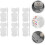 6Pcs Plastic Grid Sheets for Bag Making, Crochet DIY Crossbody Bag Material 6