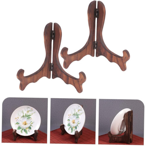présentoirs en bois pour assiettes 2