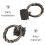 Drawer Handles and Knobs 6Pcs Vintage Alloy Pull Ring Cabinet Hardware Antique Drawer Pulls 3