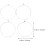 4pcs Nylon Ukulele Strings substituição conjunto para 21/23/26 polegadas Ukulele tensão equilibrada 2
