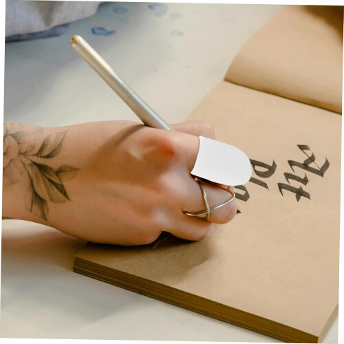 5pairs Finger Sleeve Protector Joint Protection Covers for Writing Typing Art 2