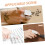 5pairs Finger Sleeve Protector Joint Protection Covers for Writing Typing Art 7