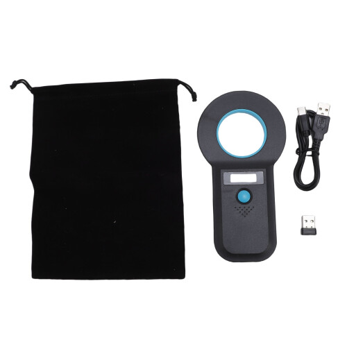 FDX-B Kompakter Mikrochip-Scanner USB-C 800 mAh Schwarz 2