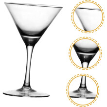 4er-Set Weingläser und Cocktailgläser für Bar, Partys, elegant und dekorativ für den Haushalt