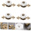 4pcs Retro Handle Practical Drawer Cabinet Pull Handle Vintage Door Knob for Kitchen Cabinet 6