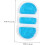 5pcs Pack Reusable Nose Ice Pack Cold Compress for Nose Care Instant Relief 5