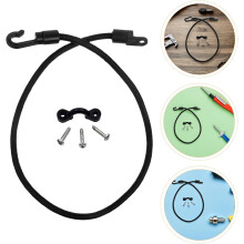 6Pcs Kayak Bungee Cord Strap Kit with Hooks and Screws – 37.5Cm