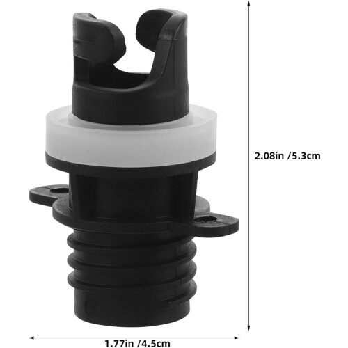 5pcs caiaque bomba adaptador conversor válvula de ar conector de ar inflável compatível 1