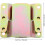 4 Sets Sofaverbinder mit Schrauben, Möbelgelenk, Schnappverschluss, Verbindungsstücke für Ecksofas 2