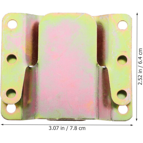 4 Sets Sofaverbinder mit Schrauben, Möbelgelenk, Schnappverschluss, Verbindungsstücke für Ecksofas 1