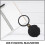 4pcs Portable Folding Magnifying Glass Small Magnifying Glass 3