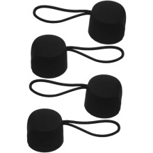 4 stuks plastic handgrepen ter vervanging van opvouwbare parasols. Vervangende onderdelen voor de handgreep van de parasol.