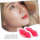parches refrescantes de gel para labios de verano con forma de labios. 2