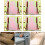 4 Sets Sofaverbinder mit Schrauben, Möbelgelenk, Schnappverschluss, Verbindungsstücke für Ecksofas 8