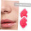 parches refrescantes de gel para labios de verano con forma de labios. 7