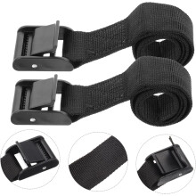 Correas de plástico reutilizables para paraguas, ajustables, para estabilización y sujeción de equipaje.