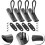 4 Set Kayak Pull Handles with Rope Cord Sturdy Ergonomic Canoe Handle Kit 8