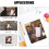 4pcs Sublimation Rubber Mouse Pads Blank Gaming Computer Mouse Pads 5