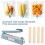 4 Sets Hand Press Heat Sealer Replacement Heating Wires 3Mm X 34.2Cm 7