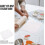 6 stk. bomullsmuslin osteklut 40x40 cm bomullsstoff vaskbar siling 3