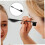 Dual Head Makeup Brush 5pcs Black Eyelash Brush Separator Lash Applicator Tool 8
