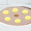 5pcs round Silicone Dehydrator Sheets Reusable Drying Mats Non-stick Break Resistant White Pads 6