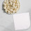 6 stk. bomullsmuslin osteklut 40x40 cm bomullsstoff vaskbar siling 6