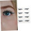 4pairs Eyeliner Sticker False Eyelashes Shiny Lash Decals for Makeup Tools 5