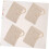 Lot de 4 sacs de rangement pour savon faits main, filet exfoliant 8