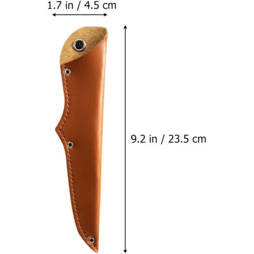 5pcs Portable Cutter Covers Cutter Holsters Pu Material with Internal Felt Creative Appearance Practical 1