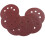 50pcs 5 Inch 8-hole 40 Grit Hook and Loop Sanding Discs Circular Pads 3