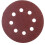 50pcs 5 Inch 8-hole 40 Grit Hook and Loop Sanding Discs Circular Pads 7